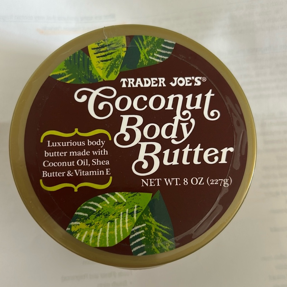 Trader Joe’s Coconut Body Butter
